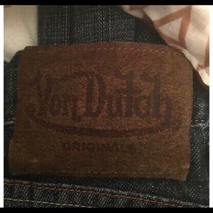 RARE VON DUTCH HAND HELD OR SHOULDER PURSE